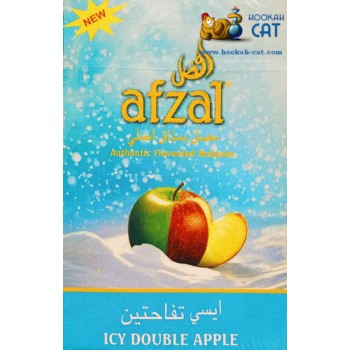 Табак для кальяна Afzal Icy Double Apple (Афзал Ледяное Двойное Яблоко) 40г Акцизный - фото 1 Табак для кальяна Afzal Icy Double Apple (Афзал Ледяное Двойное Яблоко) 40г Акцизный - фото 1